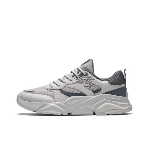 ANTA Casual Низкий Топ FLOATING Облачный Серый/Угольный Серый Мужской