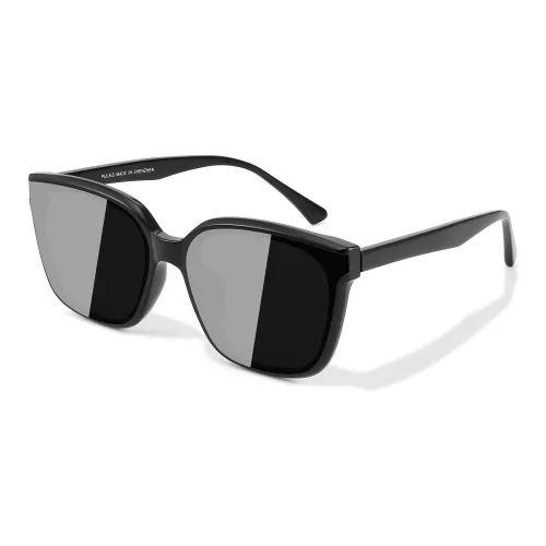 PULAIS Пластиковая оправа Квадратные Солнцезащитные очки Унисекс