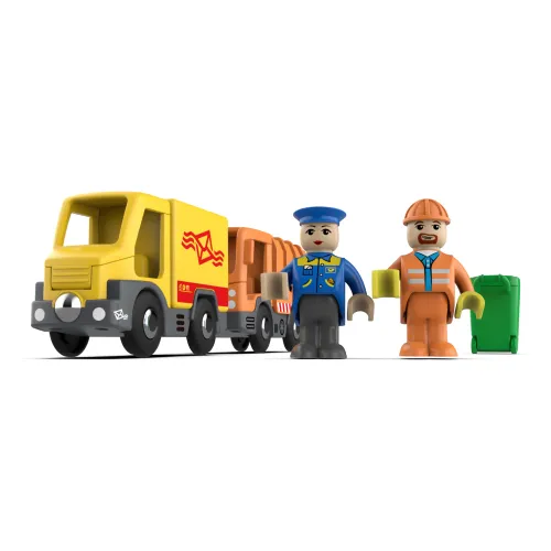 MYKAFORT Муниципальное инженерное санитария Trash Коллекция Грузовик Hobby Model Развивающие игрушки