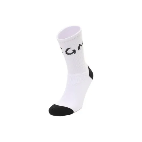 MSGM Белые Мужские Носки до икры MID