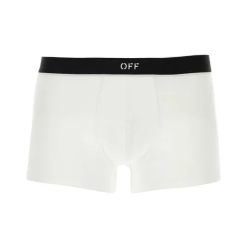 Off Белый 1 Пачка Белый Мужской Боксер-шорты