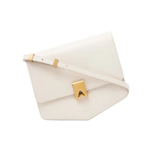 Alaia Сумка через плечо из телячьей кожи сумка на плечо женская цвет слоновая кость