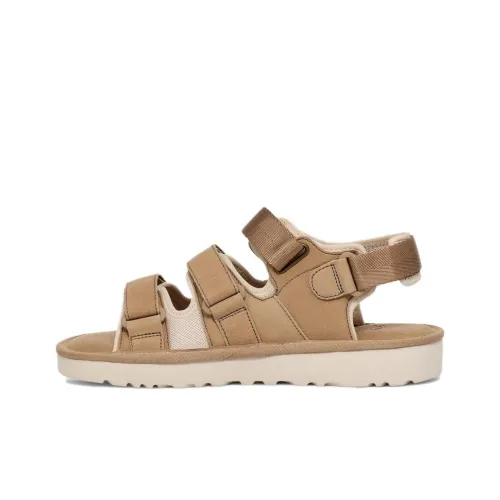 UGG Пляжные сандалии, коричневый, мужской