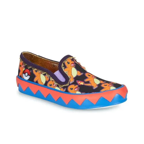 IRREGULAR CHOICE Повседневный Низкий Топ Оранжевый Черный Женский