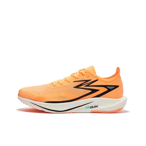 361° Speed Team Шокабойеры Противоскользящие Устойчивые к истиранию Дышащие Низкий Топ Повседневные Беговые кроссовки Унисекс Оранжевый
