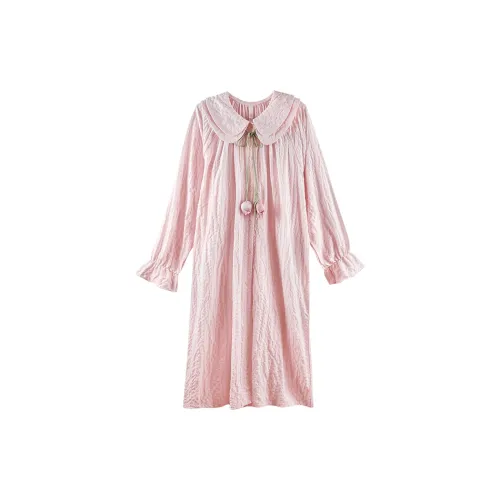 Q'NIANMA Ночная сорочка Женская Светло-розовая