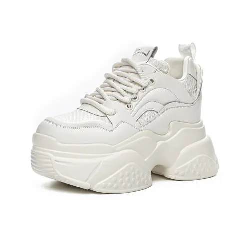 Стук для обуви Floral Language Низкий Топ Толстая подошва Женская