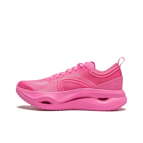 LINING Беговые кроссовки Low Top Fluorescent Numbers Pink Women's