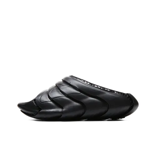 PEAK Спортивные тапочки Мужские Черные