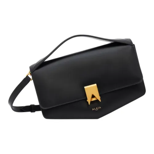 Alaia Телячья кожа Сумка через плечо Женская Черная