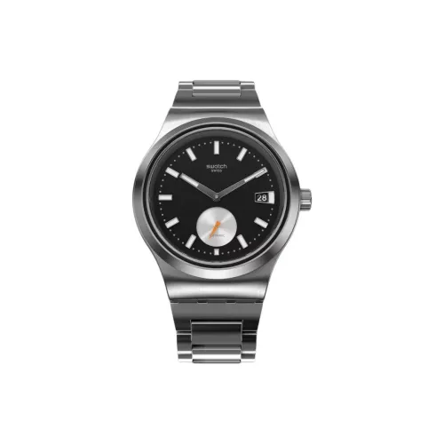 SWATCH Автоматический Механический Механизм Мужские Часы серии Monthly Drops 42мм*13,8мм Черный