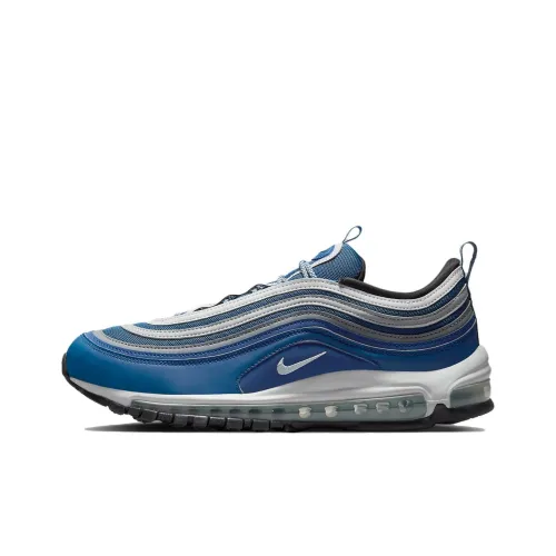 Nike Air Max 97 'Court' Устойчивый к истиранию Низкий Топ Повседневная обувь Мужская Синий