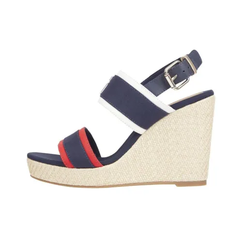 Tommy Hilfiger One Ремень Сандалии Синий Красный Женские