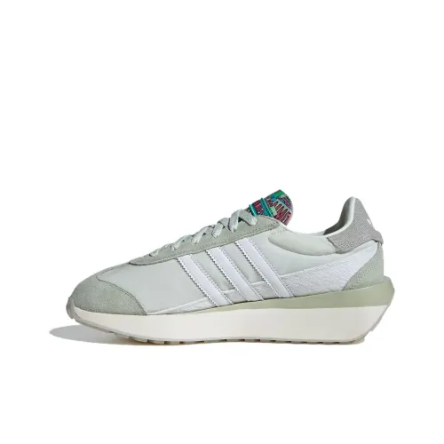 Adidas Originals COUNTRY XLG Устойчивый к истиранию Дышащий Низкий Топ Повседневная обувь Женская Белый Зеленый
