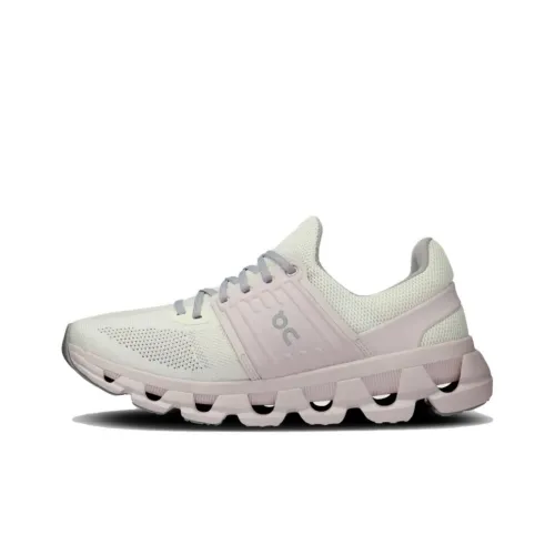 On Cloudswift 3 Амортизаторы Slip-resistant Низкий топ Беговые кроссовки Женские Зеленый розовый