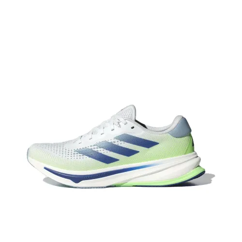Adidas Supernova 1 Беговые кроссовки Низкий топ Серый Зеленый Синий Мужской