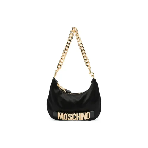 MOSCHINO Сумка из ткани сумка через плечо женская черная