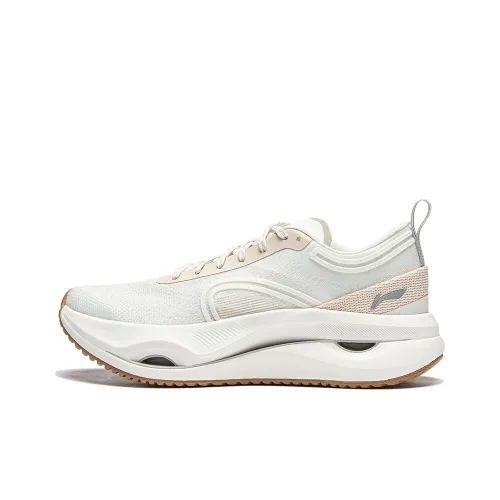 LINING Беговые кроссовки Low Top Айвори/Песочный Серый Женские