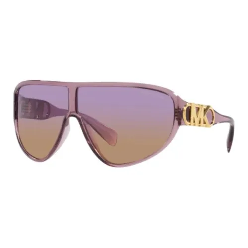 MICHAEL KORS Пластик Полиамид Нерегулярная форма Солнцезащитные очки Женские Фиолетовый
