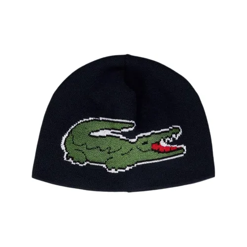 LACOSTE Шерсть Бини Мужской Черный