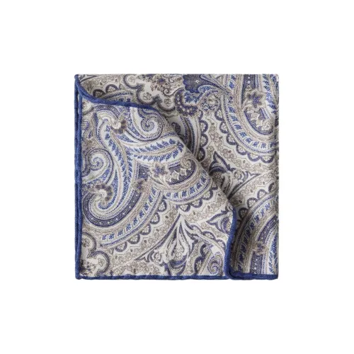 BRUNELLO CUCINELLI Шелковые шарфы Мужской Синий