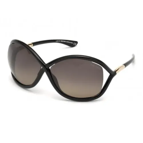 TOM FORD Кошачий глаз Солнцезащитные очки Унисекс Черный