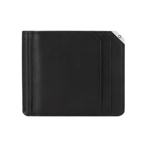 MONTBLANC Кошелек из коровьей кожи мужской черный