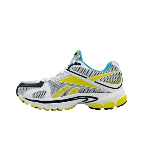 Vetements x Reebok Runner 2,0 Low Топ Беговые кроссовки Унисекс Белый Желтый