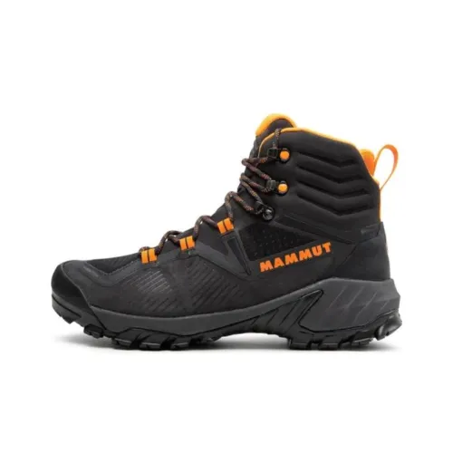 MAMMUT Sapuen High GT Амортизация Износостойкий Высокий Топ Альпинистская Обувь Мужская Серый