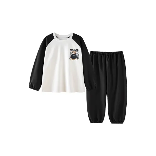 Beina Pajama Комплект Мужской Черный Белый