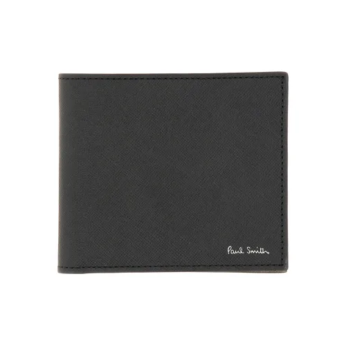 Paul Smith Кошелек из коровьей кожи мужской черный
