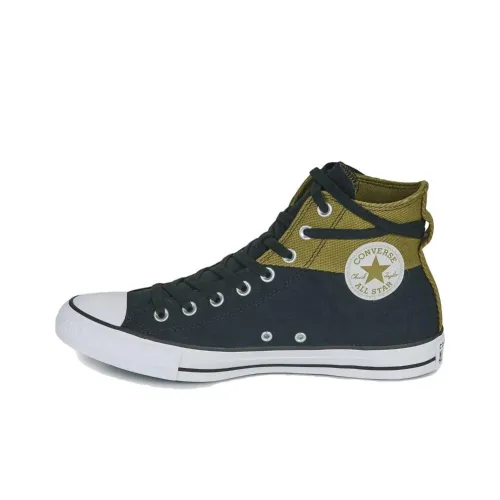 Converse Chuck Taylor All Star Устойчивые к истиранию амортизаторы Высокие кеды Мужские Черные