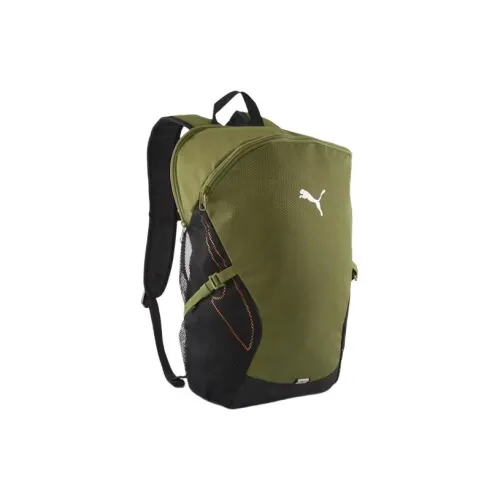 PUMA Переработанный полиэстер рюкзак унисекс оливково-зеленый