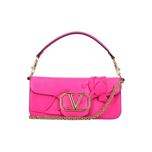 Valentino Garavani Lambskin Bag Crossbody Bag Women's Pink Red