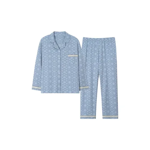 JinShaLa Pajama Комплект Женский Озерный Синий