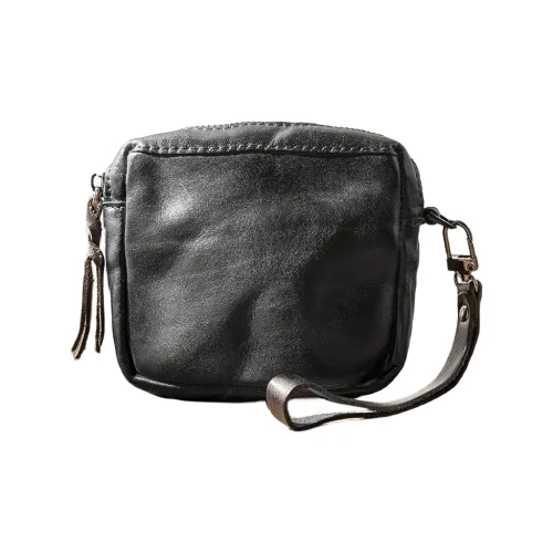 Back Step Кошелек из натуральной коровьей кожи стандартный унисекс черный коричневый кофейный