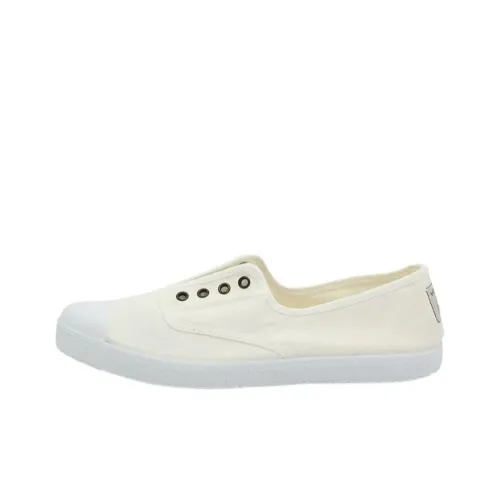 VICTORIA BECKHAM Low-Top Canvas Shoes Light Yellow Women's
