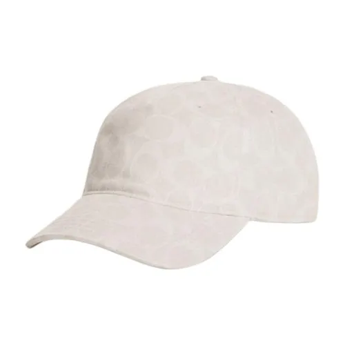 COACH Хлопок Кепки Женские Белые