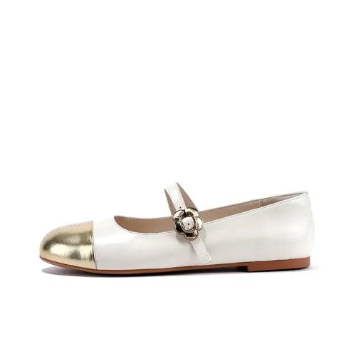 Brut Ros′e Туфли Mary Jane с плоской подошвой 1 см женские