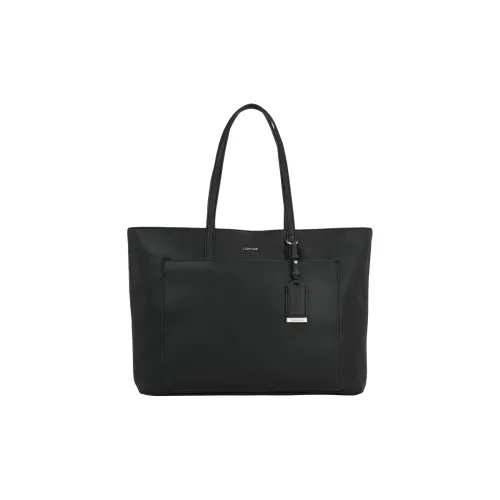 CALVIN KLEIN Полиэстер с полиуретаном сумка-тоут сумка для покупок сумка через плечо женская черная