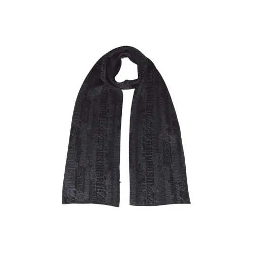 DSQUARED 2 Вязаные шарфы Унисекс