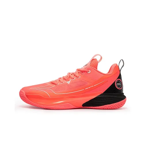 361° ONE MOTION Wave Series Баскетбольные кроссовки Низкий топ Бегония Розовый Мужской