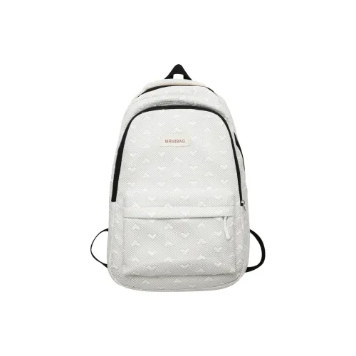 Путешествие Нейлон Рюкзак Женские Светло-Серый Зеленый Экрю Розовый