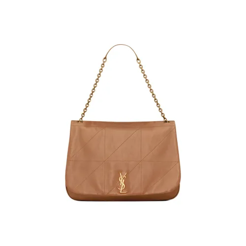 SAINT LAURENT Lambskin Сумка через плечо сумка большая женская цвет лисий коричневый