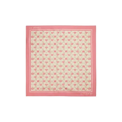 COACH Шарфы из тутового шелка Унисекс
