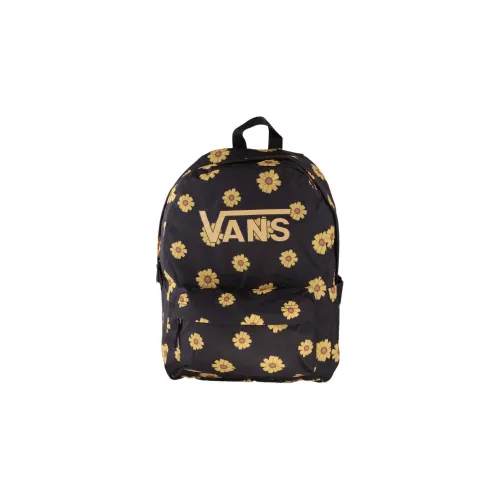 Vans Полиэстер Рюкзак Женские Черный и Желтый