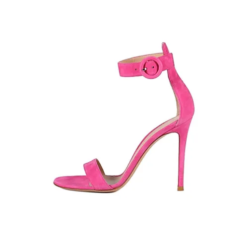 GIANVITO ROSSI One Ремешок Сандалии 11 см Женские Фуксия