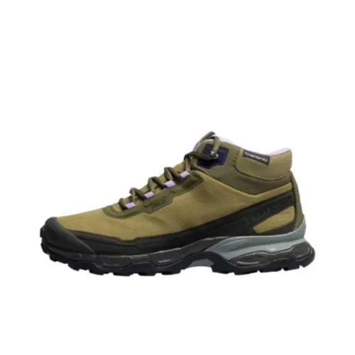 Better Подарочный комплект SHOP x SALOMON CSWP Оливковый Slip-resistant Abrasion-resistant MID Топ Походная обувь Unisex Зеленый