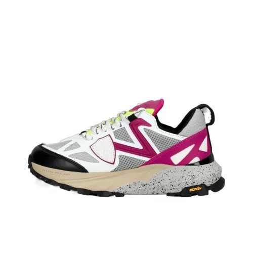 PHILIPPE MODEL Низкий топ Повседневная обувь Женская Белый Фиолетовый