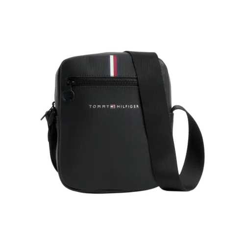 Tommy Hilfiger ПУ (полиуретан) Сумка через плечо Мужская Черная
